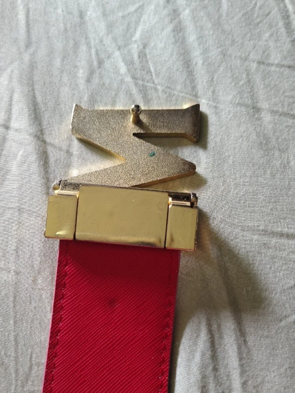 MCM designer belt